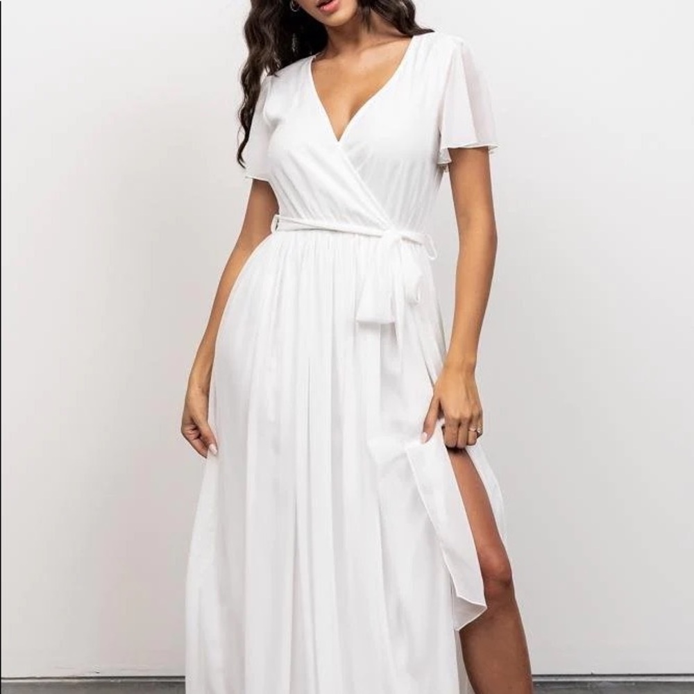 New With Tags. White Baltic Born Maxi Dress